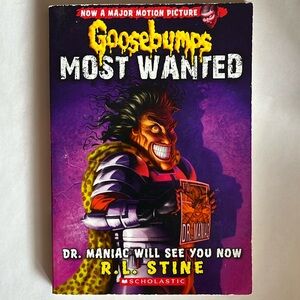 ⭐️ 5/$25 - GOOSEBUMPS - Most Wanted - #5 Dr. Maniac Will See You Now